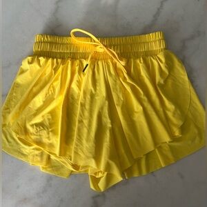 Gianni Bini Yellow Women's Skorts